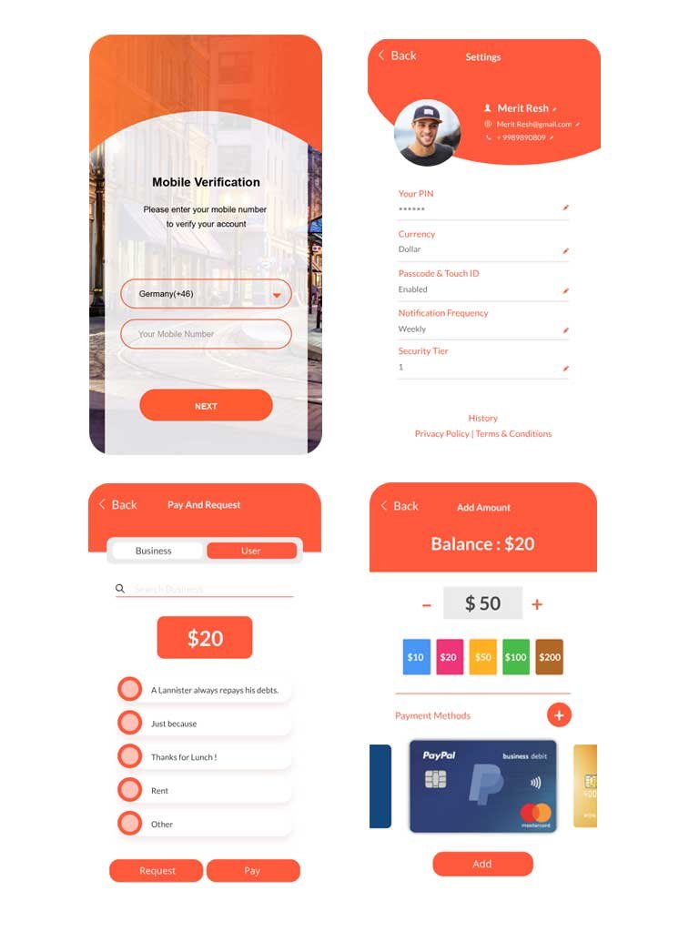 Mobile Application - mob 1app image